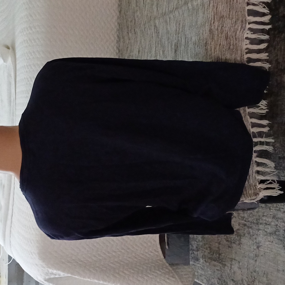 Lacoste Live Paris rare crewneck long sleeve navy tshirt 6 M/L - Picture 13 of 15